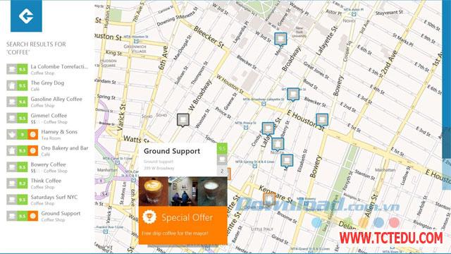 Tải phần mềm Foursquare Tải phần mềm Foursquare