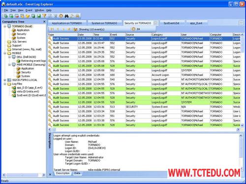 Phần mềm Event Log Explorer Phần mềm Event Log Explorer