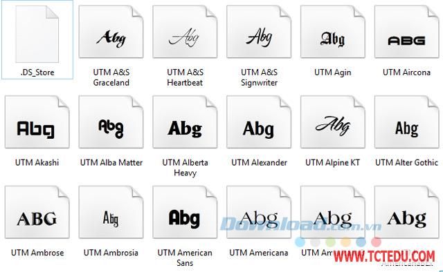 Tải phần mềm Bộ Font Full Tải phần mềm Bộ Font Full